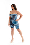 "Ronique" Tie Die Romper