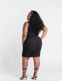 Plus Size "Zip It" Dress